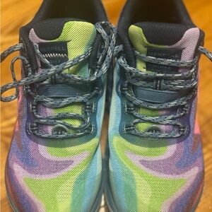 Merrell Vibrant Green and Purple Athletic Shoes